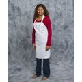 Full Length Wide Bib Butcher Apron With Pen Pocket